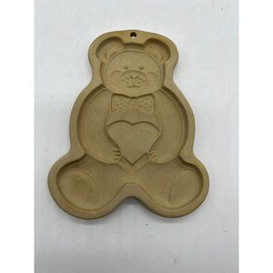 Vintage Pampered Chief Bear Cookie Mold 6.5"  USA Made 1991